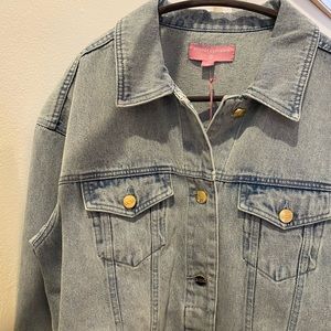COPY - Stoney Clover Lane X Target Limited Denim Jean Jacket Large Brand New Wi…